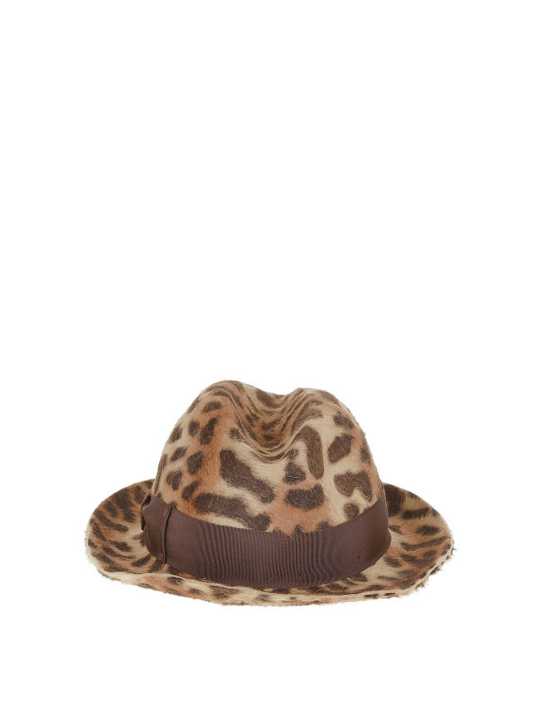 Borsalino Chapeau - Imprimé Animal