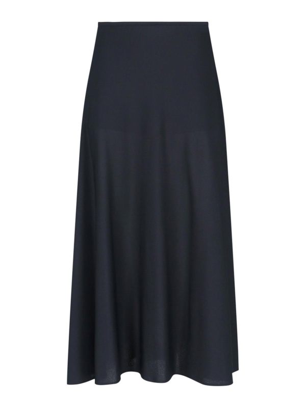 Jil Sander Jupe Midi - Noir