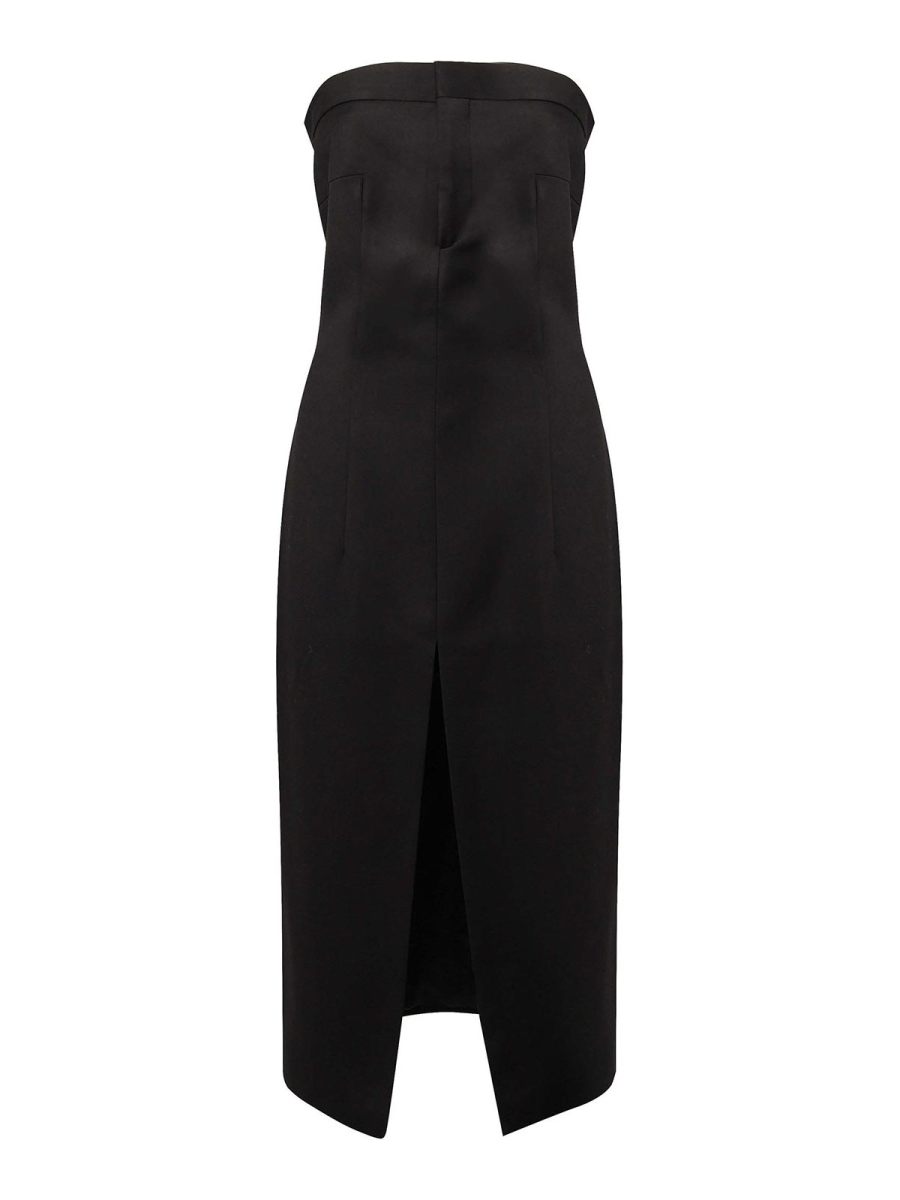 Nineminutes Robe Au Genou - Noir