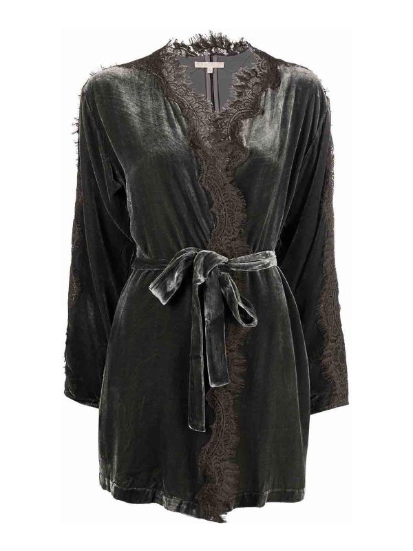 Gold Hawk Manteau Court - Gris
