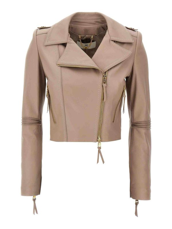 Elisabetta Franchi Veste Casual - Couleur Chair