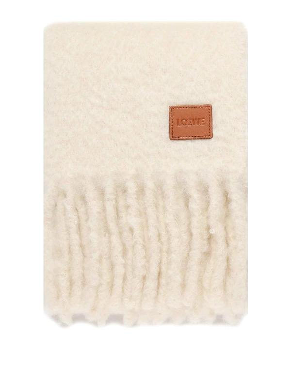 Loewe Écharpe - Blanc