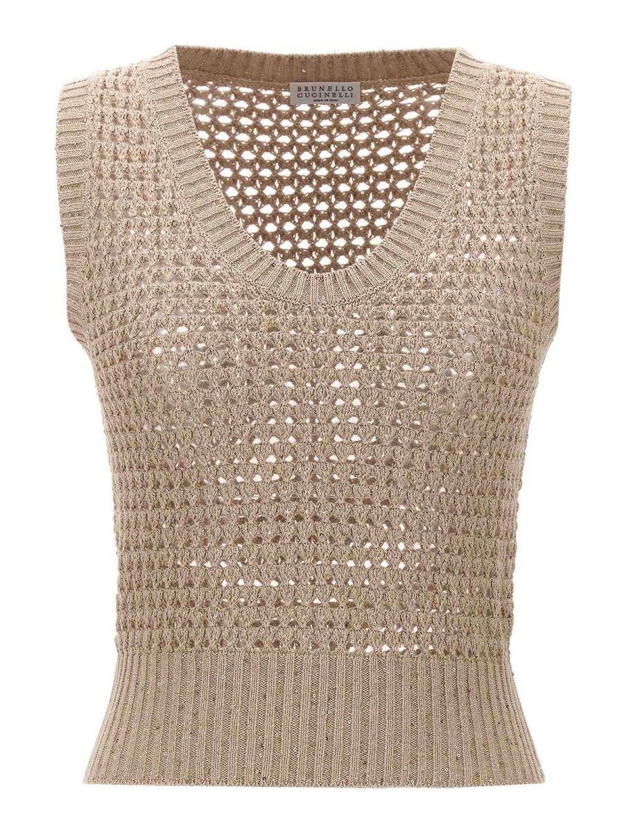 Brunello Cucinelli Gilet - Beige