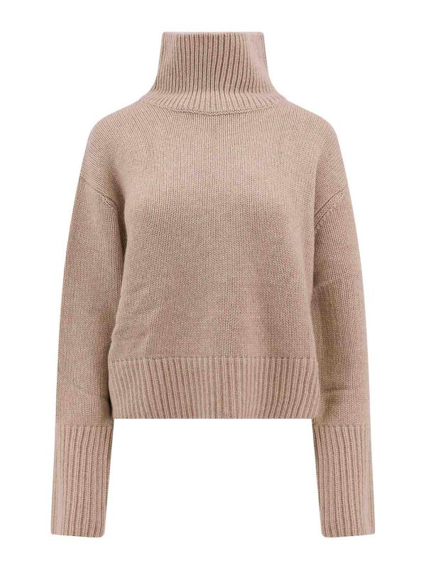 Lisa Yang Pull Col Rond - Beige