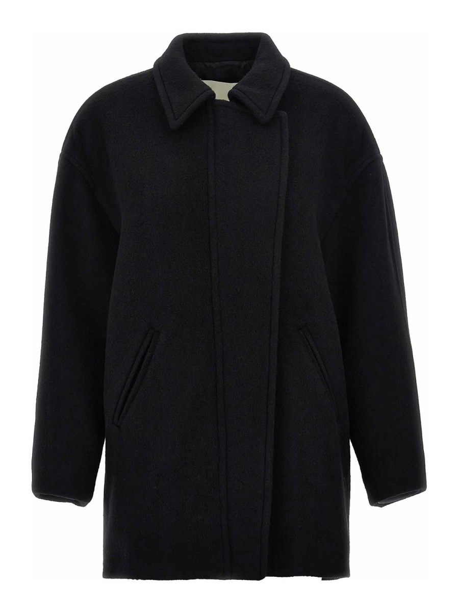 Isabel Marant Manteau Court - Noir