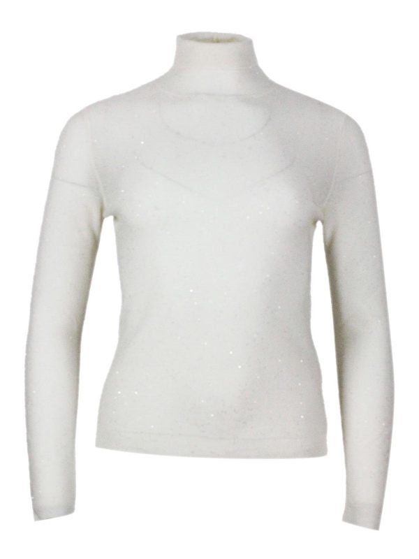 Fabiana Filippi Pull Col Rond - Crème