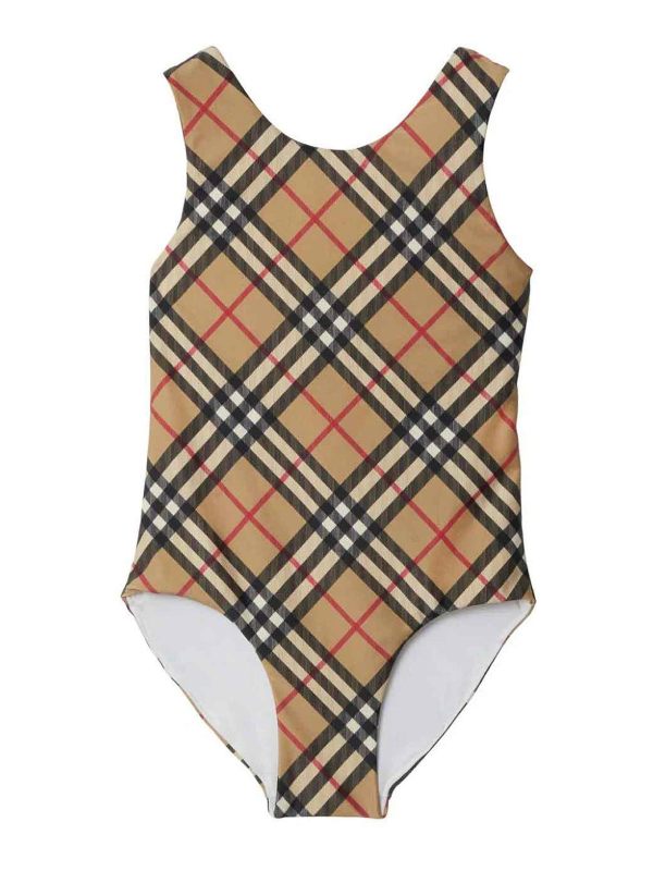 Burberry Maillot De Bain - Marron