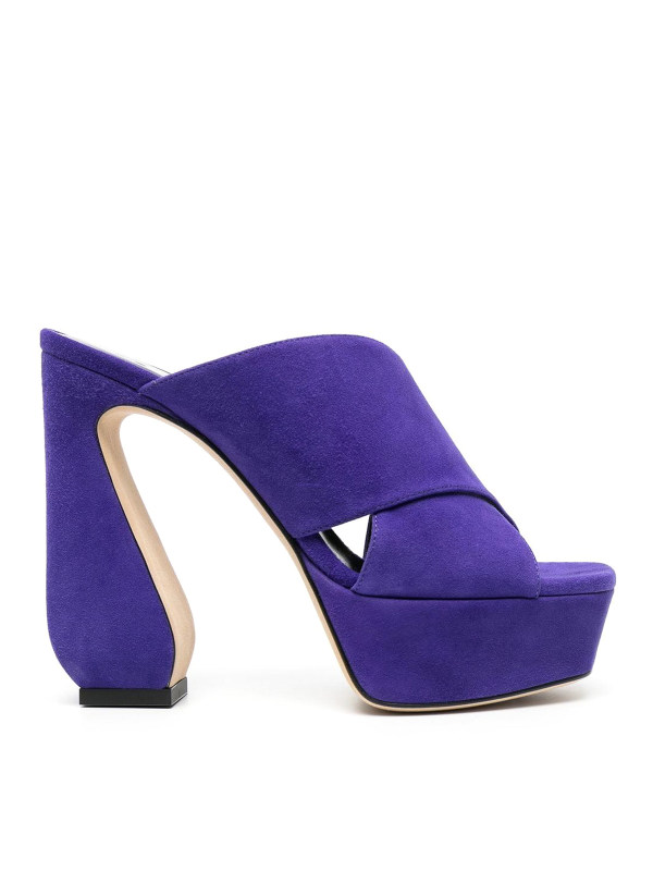 Si Rossi Sandales - Violet