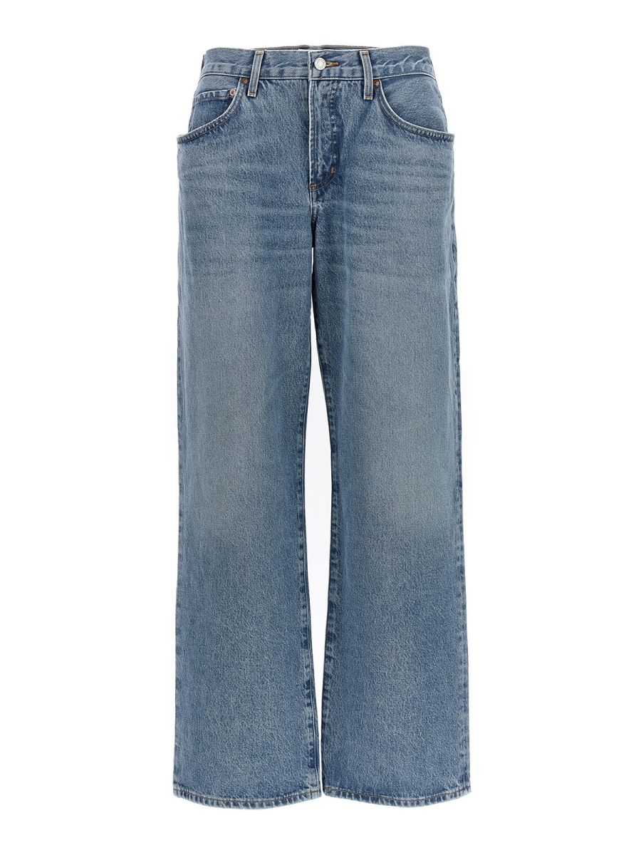 Agolde Jean Droit - Bleu