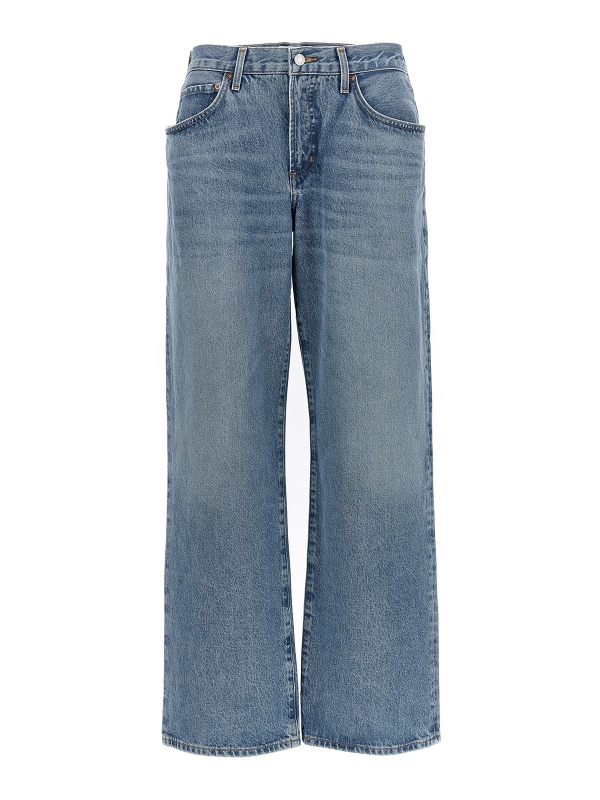Agolde Jean Droit - Bleu