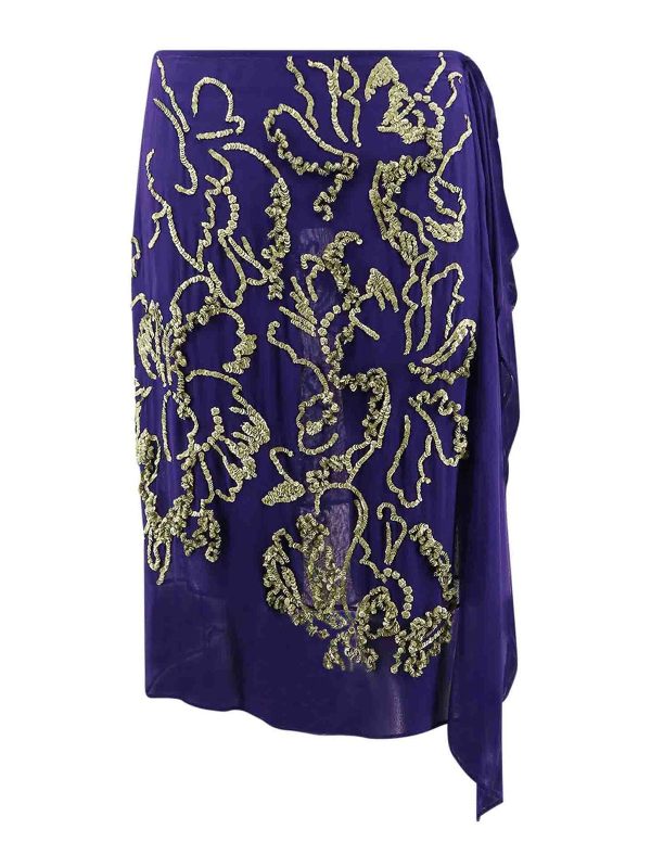 Dries Van Noten Mini Jupe - Noir
