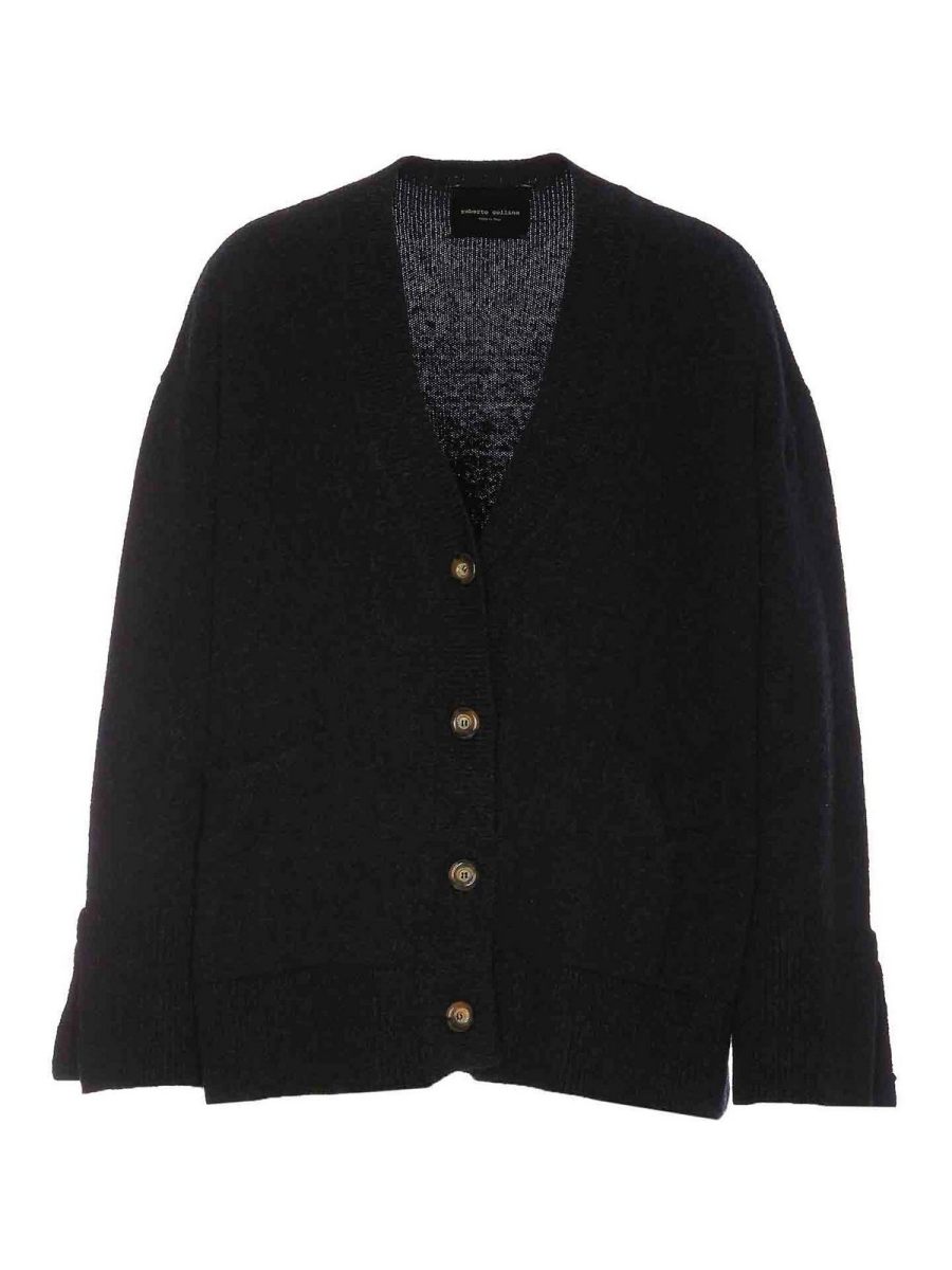 Roberto Collina Cardigan - Noir
