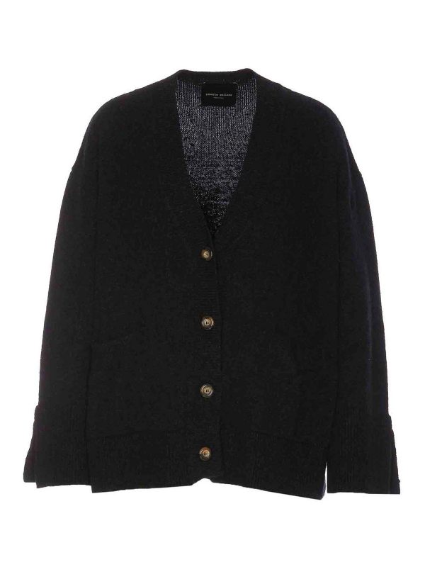 Roberto Collina Cardigan - Noir