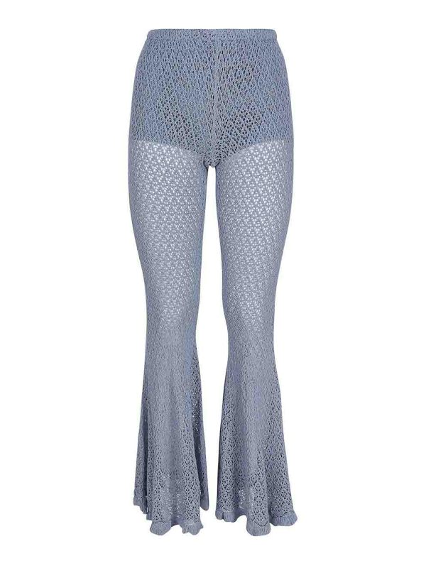 Blumarine Pantalons Décontractés - Bleu