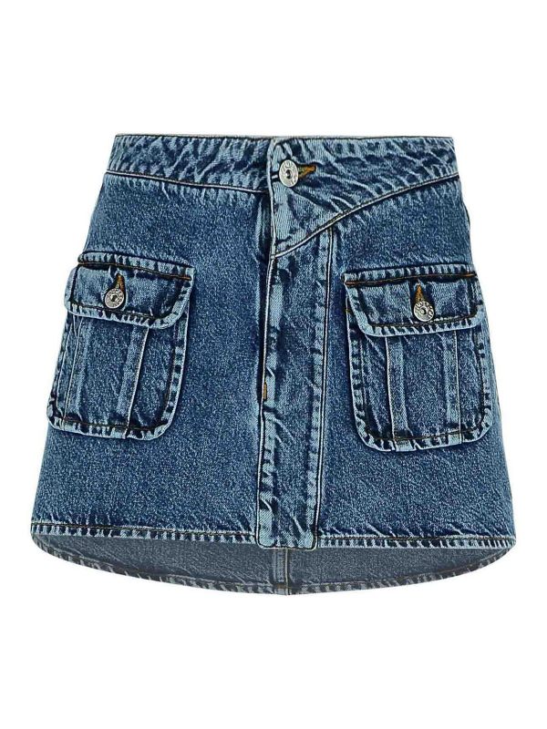 J. W. Anderson Mini Jupe - Bleu