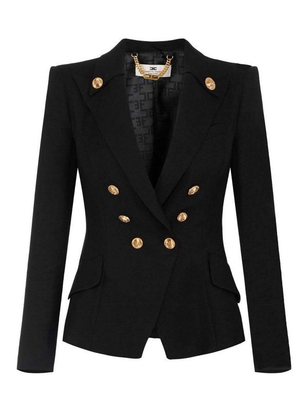 Elisabetta Franchi Blazer - Noir