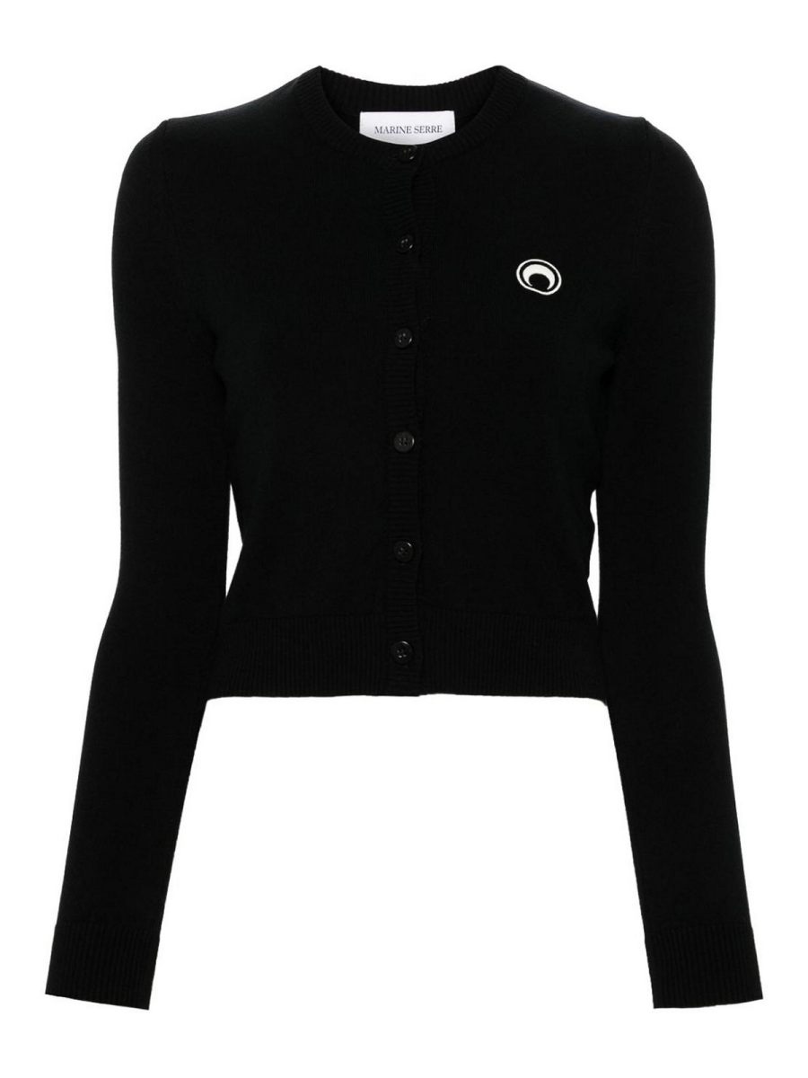 Marine Serre Cardigan - Noir