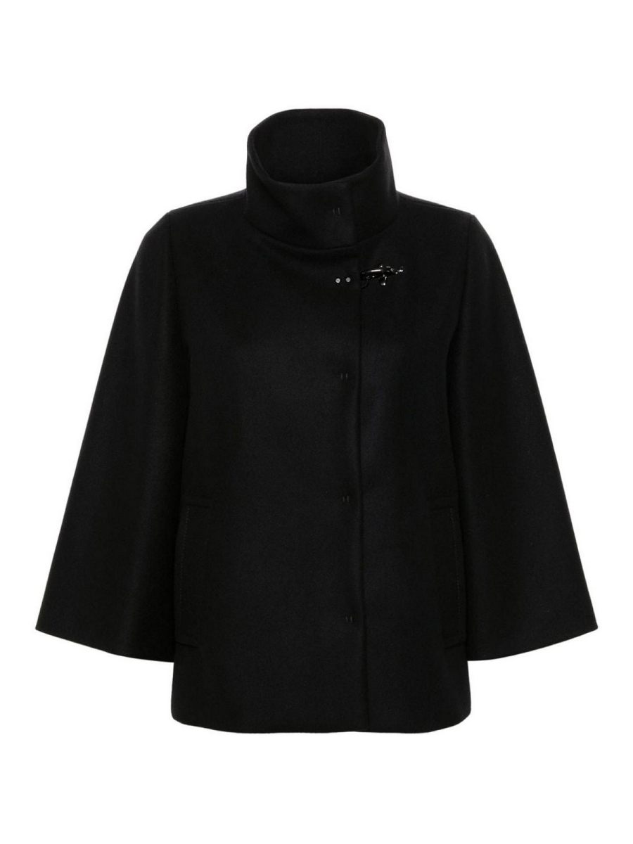Fay Manteau Court - Noir