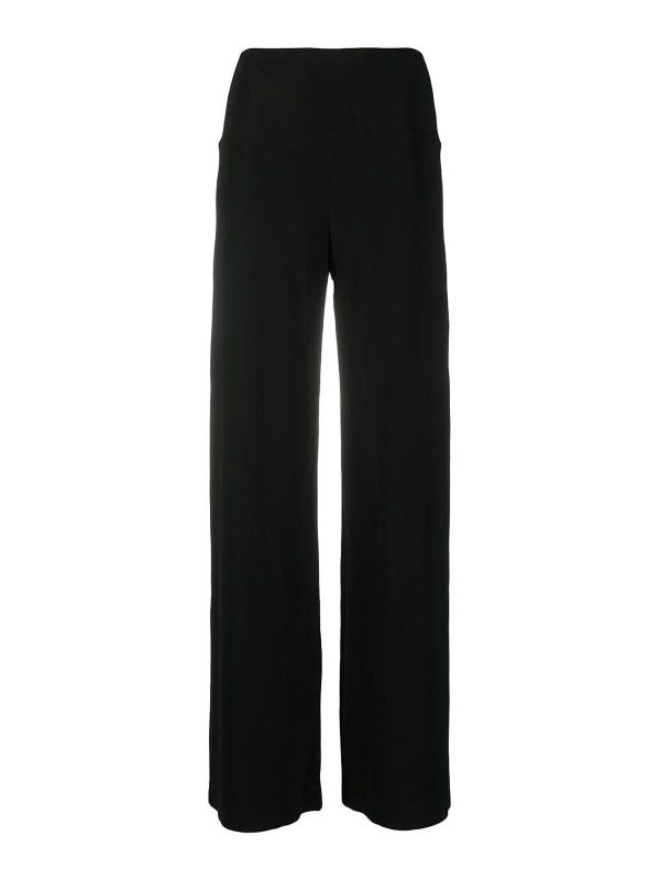 Norma Kamali Pantalons Décontractés - Noir