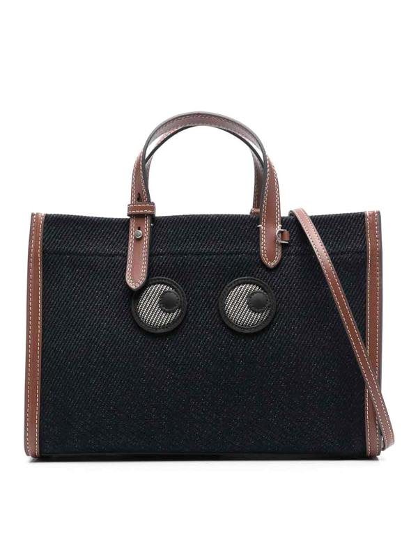 Anya Hindmarch Sac Cabas - Bleu