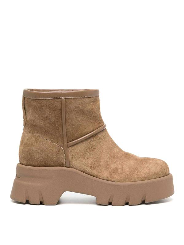 Gianvito Rossi Bottines - Camel