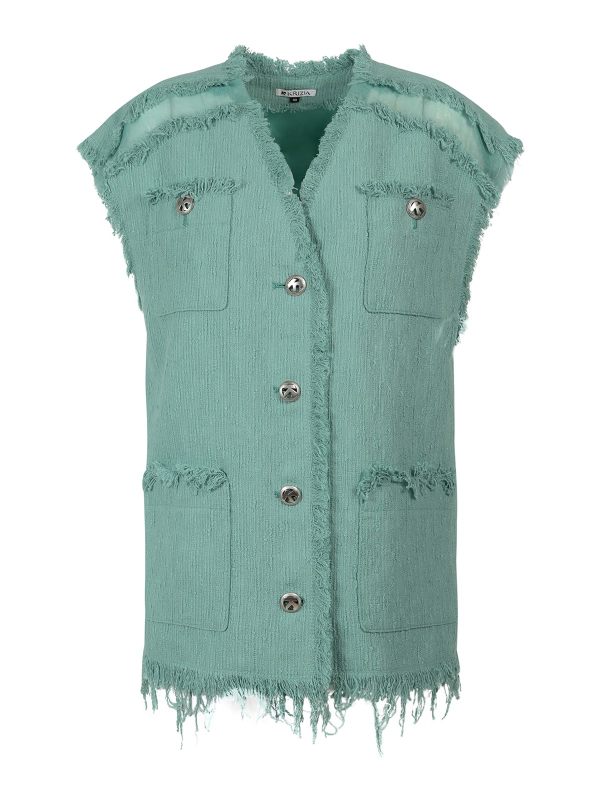 K Krizia Blazer - Vert