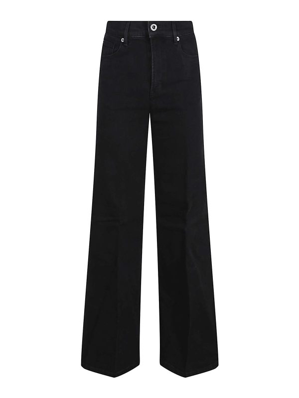 Self Portrait Jean Bootcut - Noir