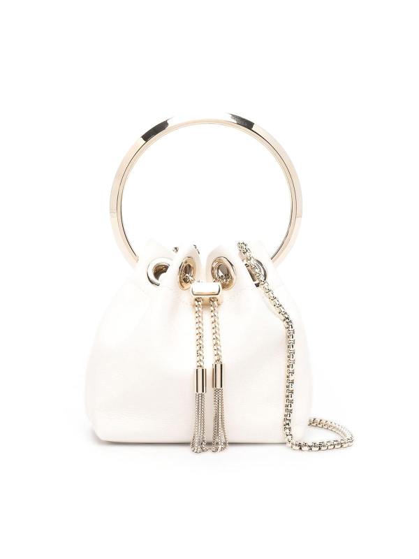 Jimmy Choo Sac Bandoulière - Blanc
