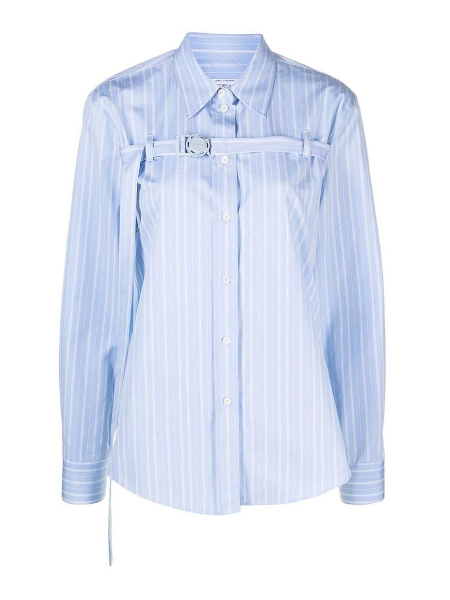 Off-White Chemise - Bleu