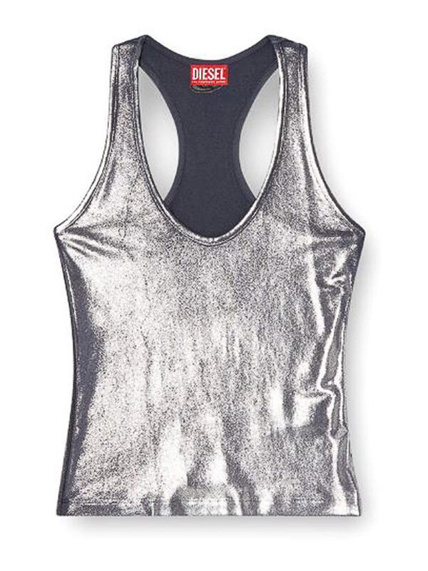 Diesel Robe Au Genou - Bleu