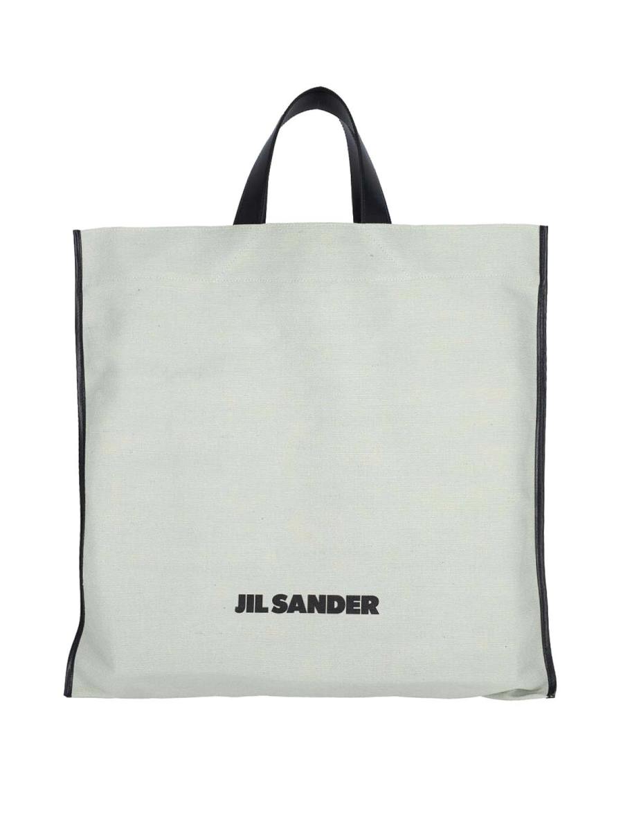 Jil Sander Sac Cabas - Vert