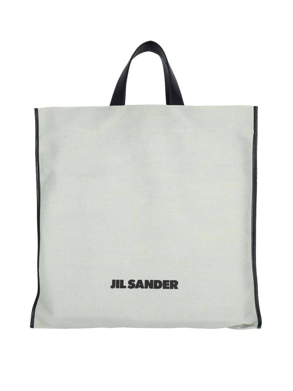 Jil Sander Sac Cabas - Vert