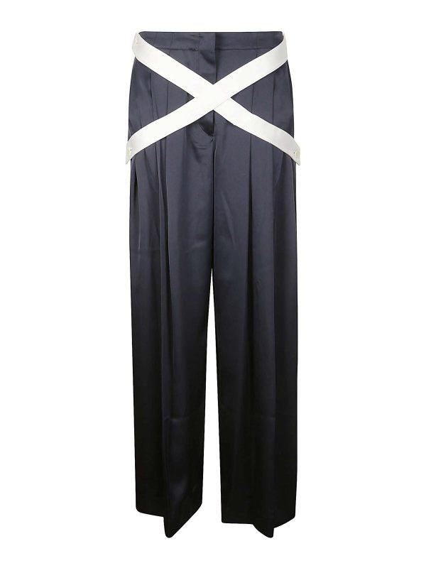 J. W. Anderson Pantalons Décontractés - Bleu