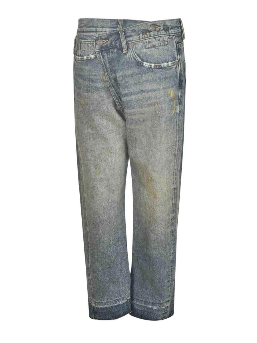 R13 Pantalons Décontractés - Bleu