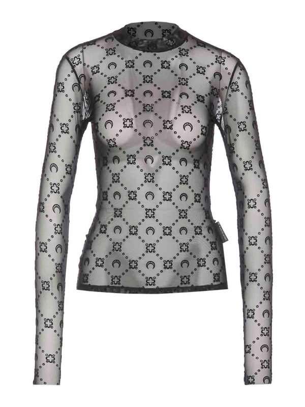 Marine Serre Top - Noir