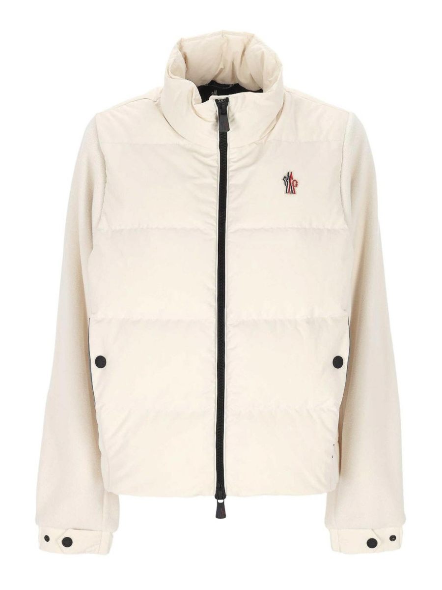 Moncler Pull Col Rond - Beige