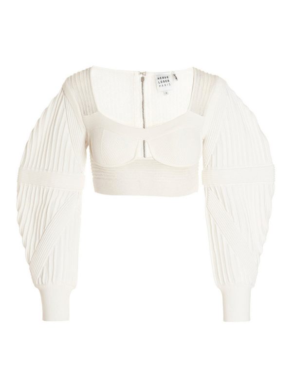 Herve Leger Top - Blanc