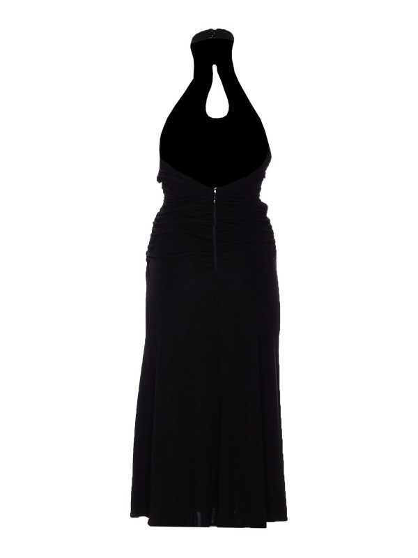Elisabetta Franchi Robe Au Genou - Noir