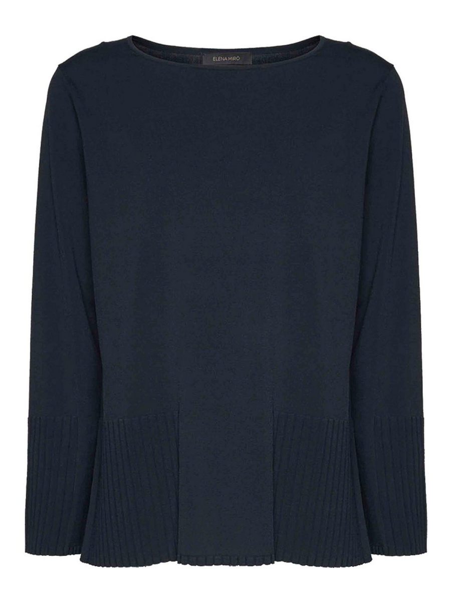 Elena miro' Pull Col Bateau - Soft Touch