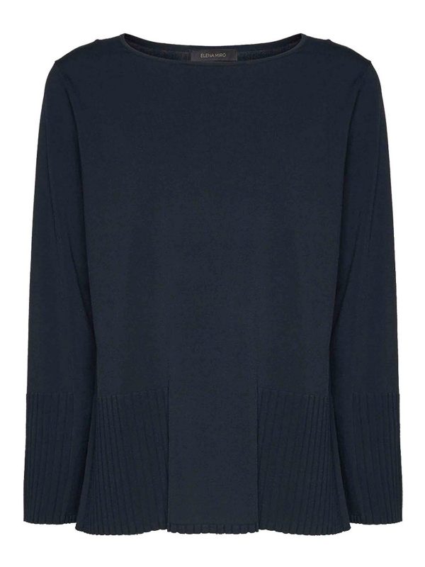 Elena miro' Pull Col Bateau - Soft Touch