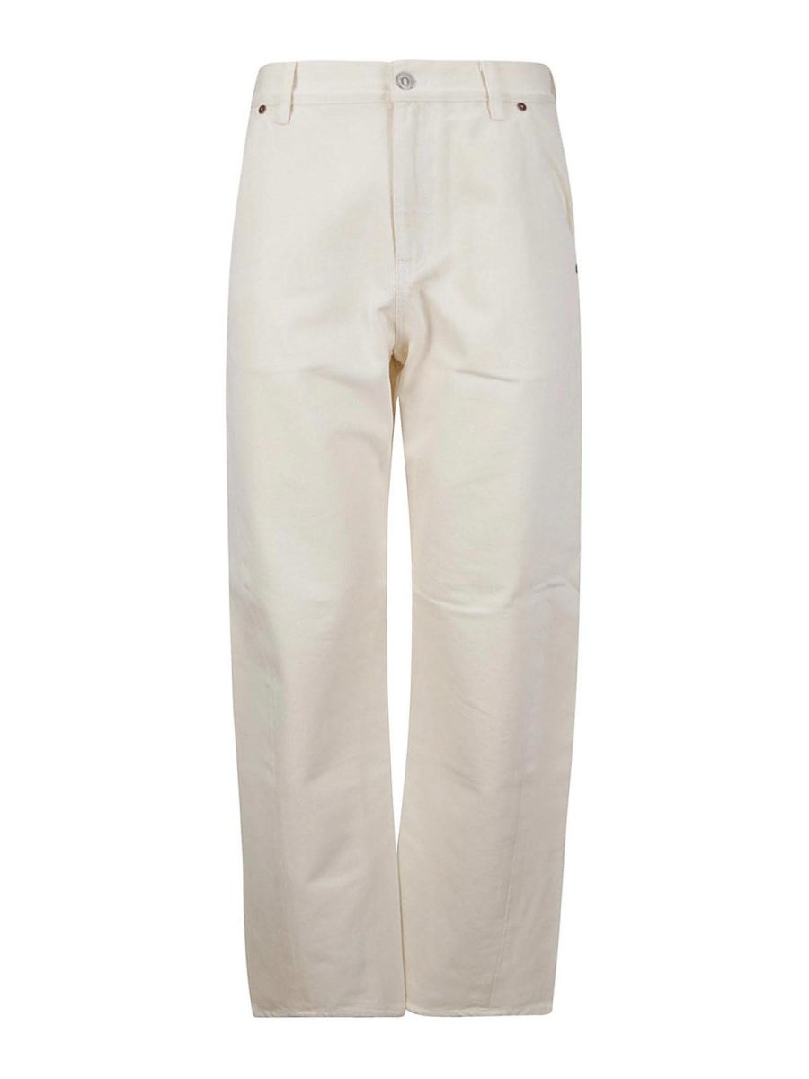 Victoria Beckham Jean Droit - Beige Clair