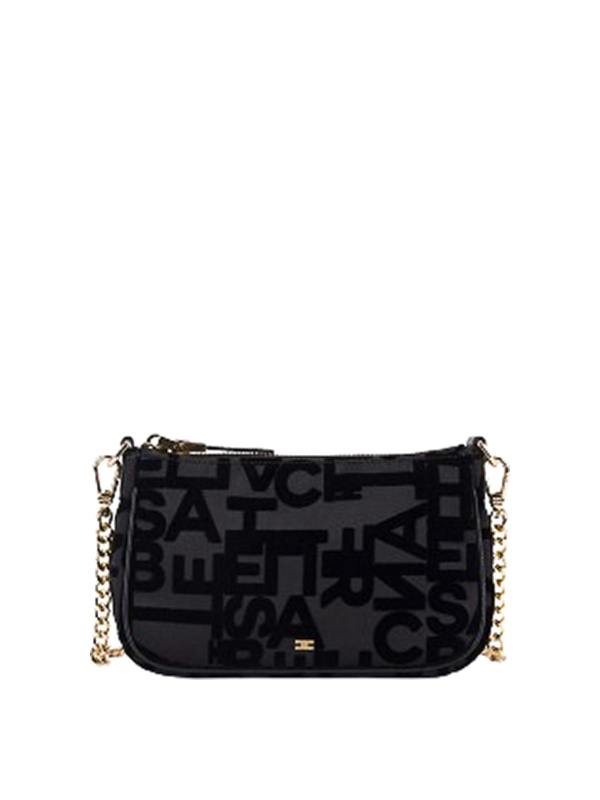 Elisabetta Franchi Sac Bandoulière - Noir