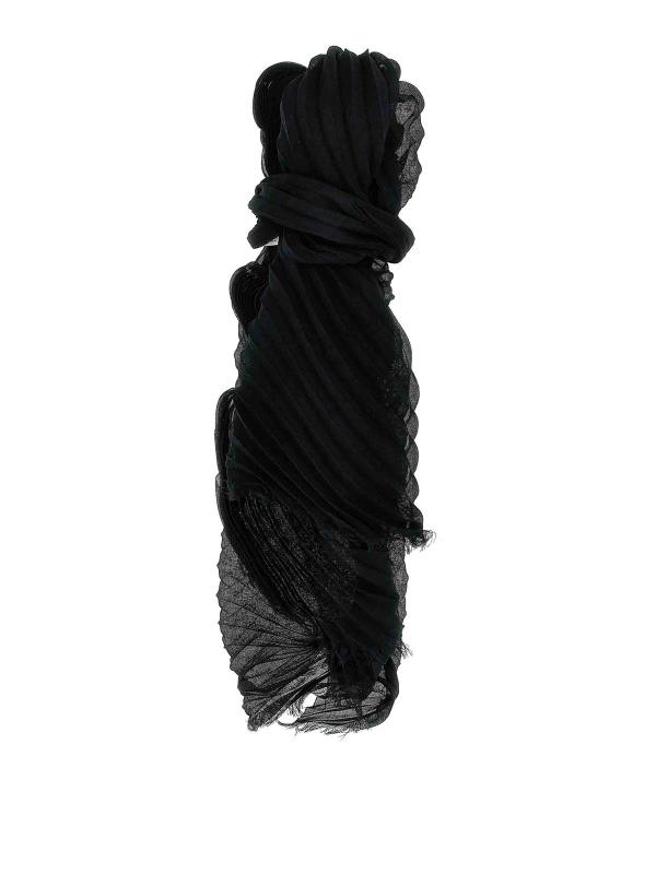 Pleats Please Issey Miyake Écharpe - Noir