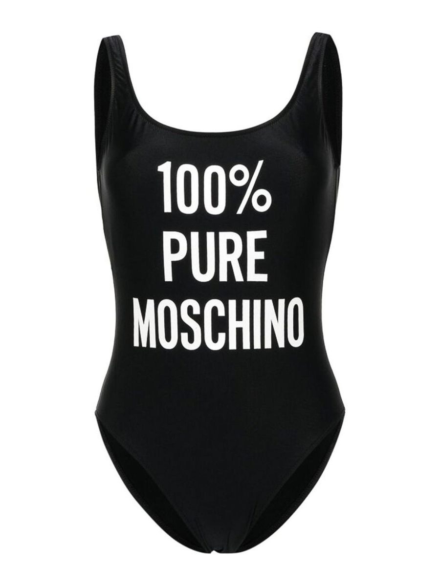 Moschino Short De Bain - Noir