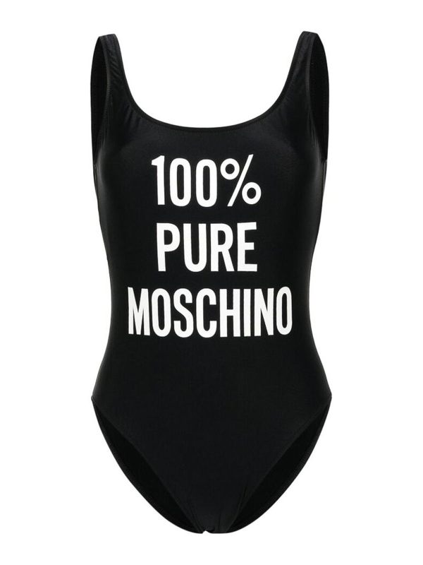 Moschino Short De Bain - Noir