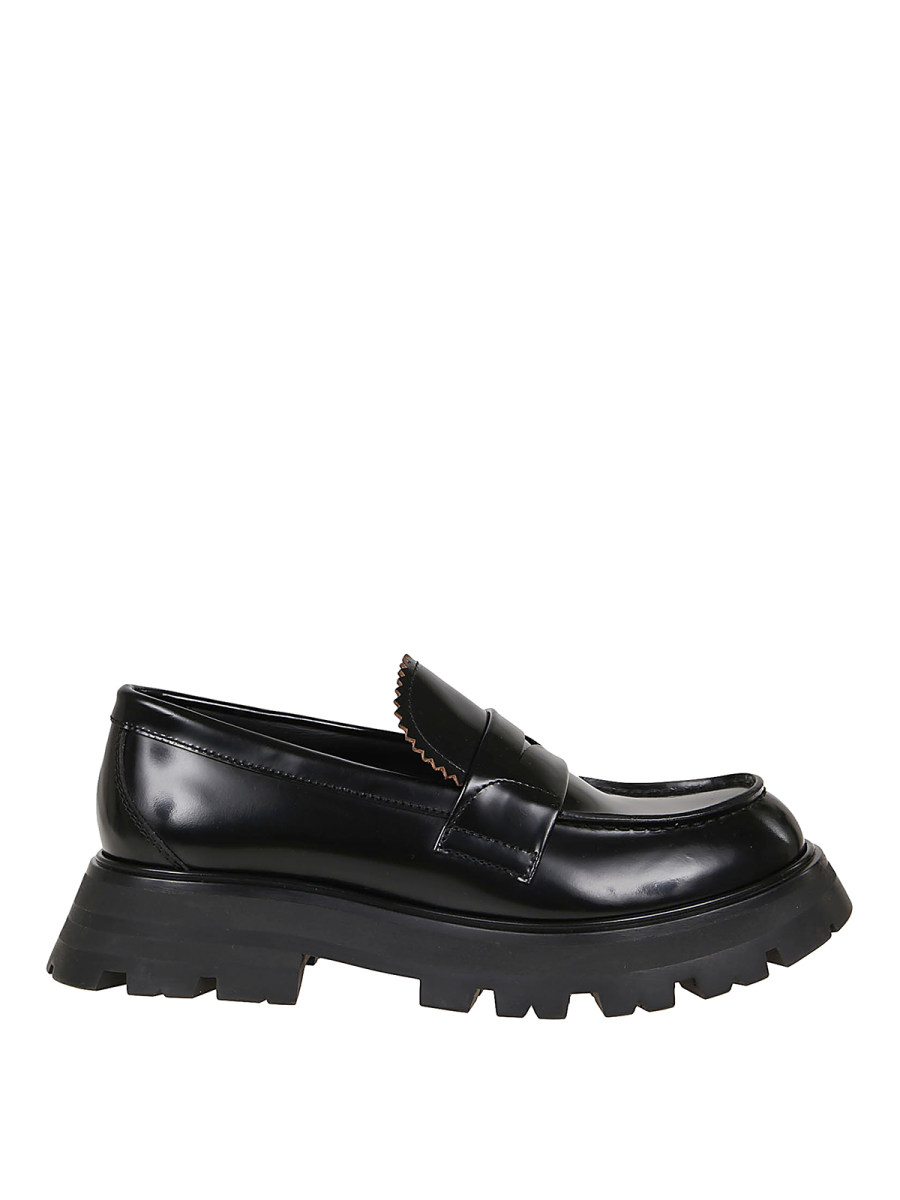 Alexander Mcqueen Mocassins - Noir