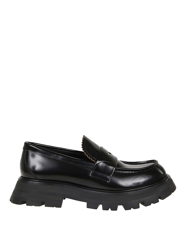 Alexander Mcqueen Mocassins - Noir