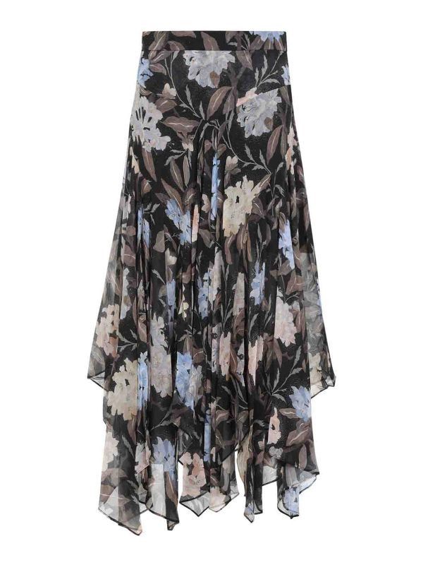 Zimmermann Jupe Midi - Noir