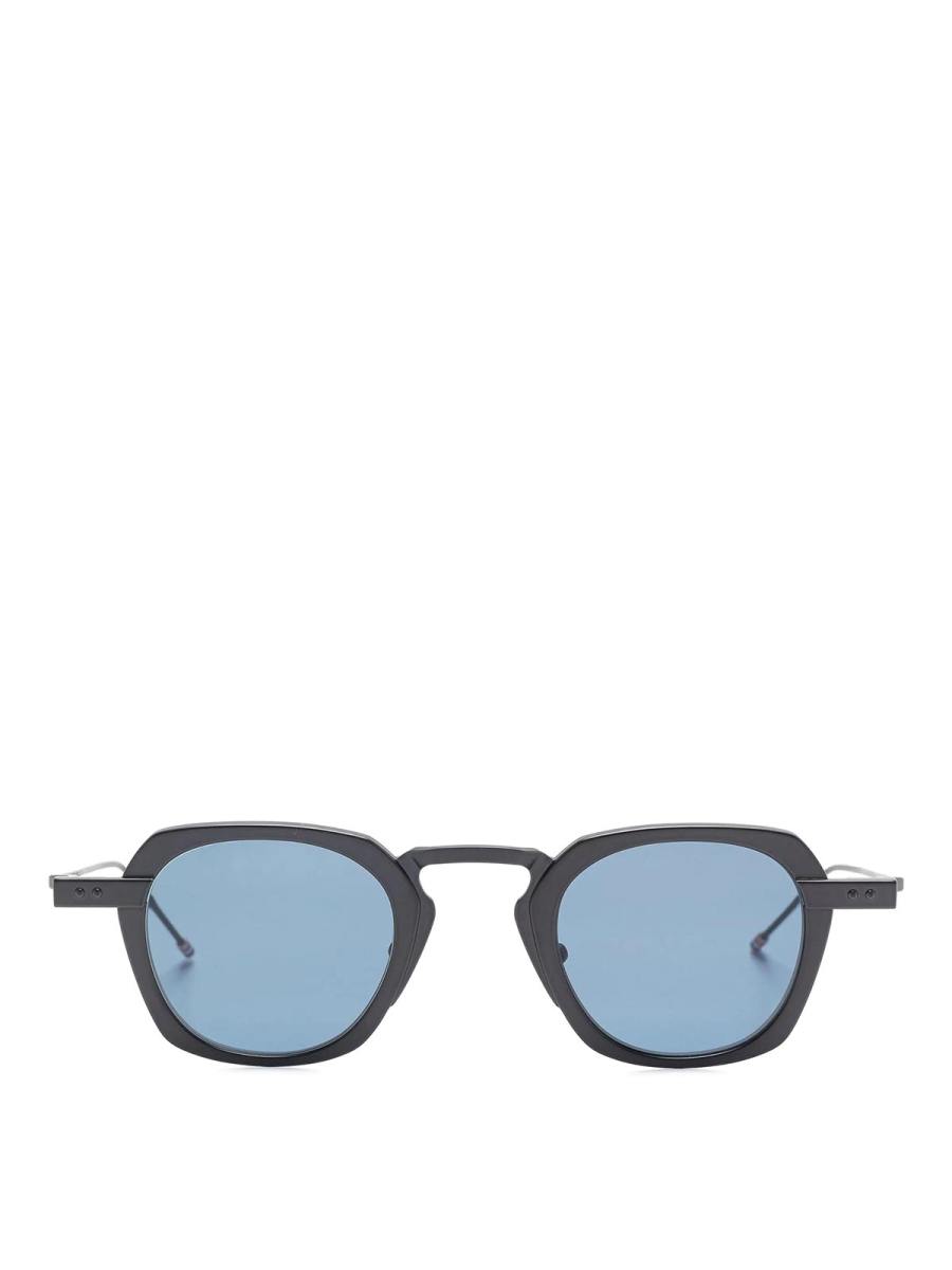 Thom Browne Lunettes De Soleil - Noir