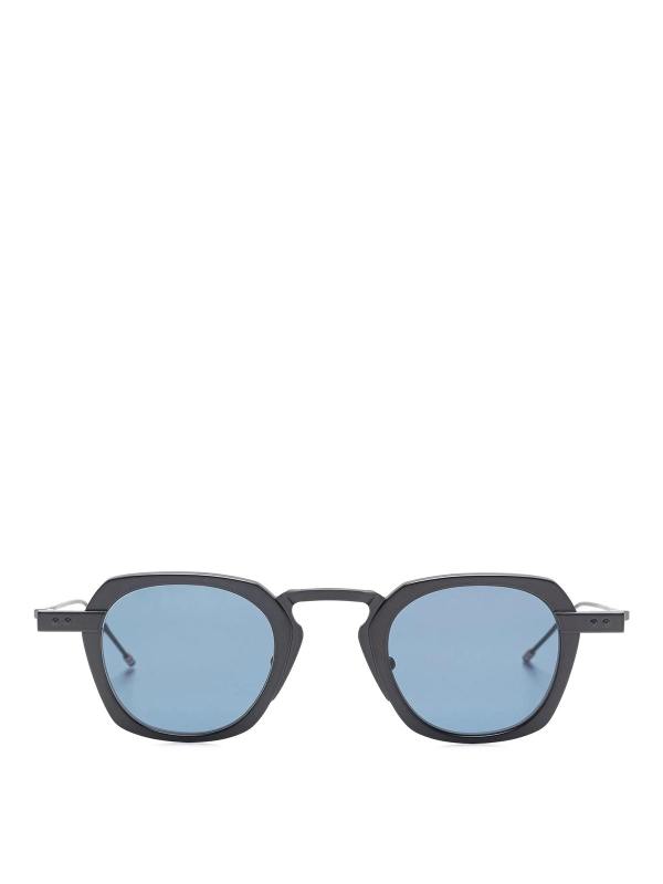 Thom Browne Lunettes De Soleil - Noir